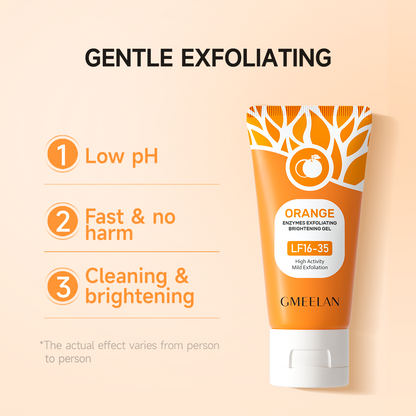 Orange Enzyme Exfoliating Brightening Gel for All Skin Types